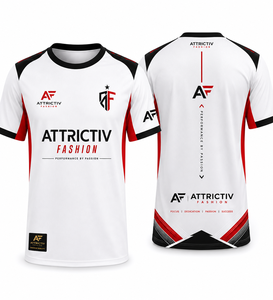 Maillot de football personnalisé 100 % coton pour homme, logo frontal, coupe ample, respirant, écologique, séchage rapide, uniforme sportif par sublimation, OEM ODM - Product Image 3