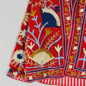 Women's Eco-Friendly Breathable Quick Dry Anti-Wrinkle Cotton Quilted <b>Kantha</b> Sanganeri Jaipuri Autumn Winter <b>Jacket</b> Floral - Product Image 3