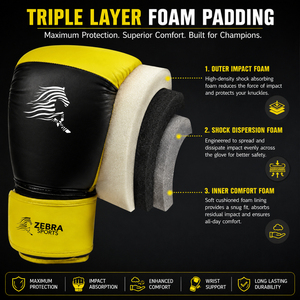 Guantes de Boxeo Profesionales de Piel Sintética para Entrenamiento al Aire Libre, con Logotipo Personalizado OEM, 6oz 8oz 10oz 12oz 14oz 16oz Premium - Product Image 2
