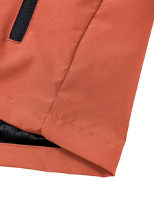 Gilet décontracté multi-poches pour homme, col montant, double couche, vêtement d'extérieur pour le printemps et l'automne, randonnée, alpinisme, camping - Product Image 6