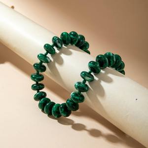 Designer fashion resin beaded <b>necklace</b> handcrafted colorful beads <b>statement</b> jewelry for women trendy stylish everyday wear by - Product Image 6