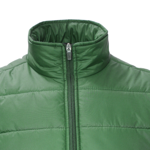 Gilet matelassé sans manches en polyester recyclé grande taille pour homme, col montant, design personnalisé, idéal pour le golf, pliable, collection automne - Product Image 6