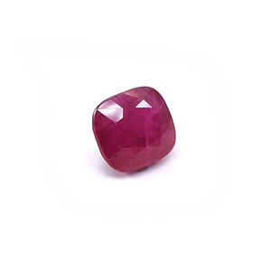 Natural Untreated Mozambique Ruby <b>Cushion</b> 4.61cts , Natural Loose Faceted Ruby Gemstone For Jewelry Making Ready To Use - Product Image 3