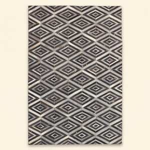DECORDEC Golden Link Beige Mustard Hand Tufted Wool <b>Rug</b> Modern Retro Geometric Non-Slip Eco-Friendly Medium <b>Pile</b> <b>Thick</b> Area - Product Image 1