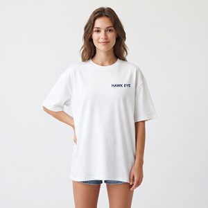 Women's Oversized Solid Color Crew Neck <b>T</b> <b>Shirt</b> Custom Logo Casual Short Sleeve Summer Sports Wear - Product Image 3