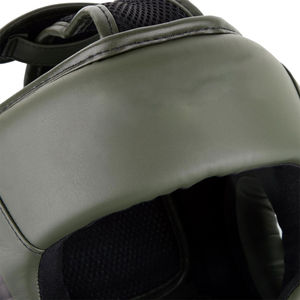 Protector de Cabeza de Boxeo de Cuero Personalizado, Casco de Sparring, Duradero, Ligero y Cómodo, OEM ODM - Product Image 4