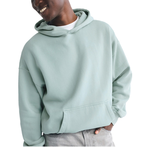 Sudadera con capucha extragrande para hombre, con bolsillo canguro, de algodón grueso, estilo streetwear, para hombre - Product Image 3