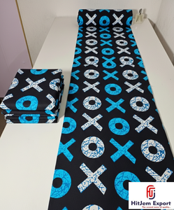 Tissu en coton imprimé africain Ankara Kitenge pour la production de vêtements personnalisés, service de fabrication en gros OEM ODM - Product Image 4