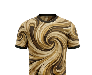 เสื้อกีฬาแบบซับลิเมชั่นระบายอากาศได้ดี ผลิตตามสั่ง คอวี แขนสั้น 100% โพลีเอสเตอร์ ซับเหงื่อได้ดี สำหรับผู้ใหญ่ 男女  ใส่ได้ - Product Image 3