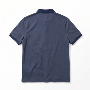 Camisa Casual de Manga Corta de Lona de Poliéster y Algodón para Hombre, Venta al por Mayor del Fabricante, Impresión de Logotipo de Marca Personalizada, Transpirable, Verano - Product Image 2