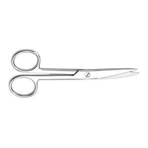 Ciseaux chirurgicaux utilitaires à lame courbée manuelle pour une coupe contrôlée, une dissection et une utilisation en salle d'opération médicale - Product Image 2