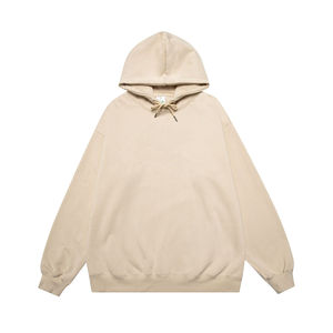 Sudadera con Capucha Oversize de Algodón Grueso con Logo Personalizado Estilo Urbano - Product Image 5