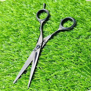 Tijeras de Peluquería Profesionales Negras de Primera Calidad para un Corte Preciso, Tijeras de Acero Inoxidable de Calidad de Salón con Filo Afilado - Product Image 1
