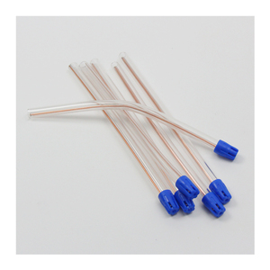 Ejector de Saliva Dental Desechable, Tubo de Evacuación Oral Recubierto de Cobre, Succión Manual para Clínica, Sadia Khan Industry, Azul/Blanco - Product Image 2