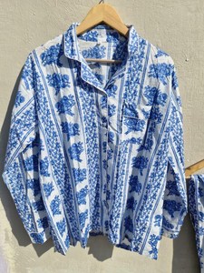 Women’s Cotton <b>Pajama</b> Set Soft Breathable Sleepwear Women Lounge wear Summer Nightwear Bridesmaid PJ's - Product Image 2
