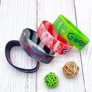 Pulsera de silicona con relleno de color, Marktex - Product Image 6