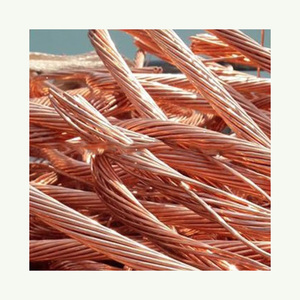 Déchets de fil de cuivre de qualité AA, provenant de déchets de raffinerie, cuivre robuste 99,99 %, origine, type, lieu, modèle, contenu, pureté - Product Image 1