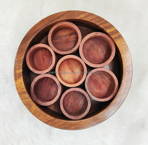 Caja de especias de madera rústica hecha a mano | Almacenamiento de cocina duradero para especias y condimentos - Product Image 3