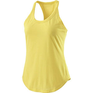 Débardeur dos nageur vert olive pour femme, en coton et fibre de bambou écologiques, tissé uni, respirant, pour usage décontracté - Product Image 4