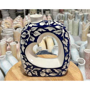 Minimalist White Ceramic Donut <b>Vase</b> <b>Set</b> of <b>3</b> Nordic Speckled Circular Flower Pots Modern Boho Home Decor Table Centerpiece <b>Vases</b> - Product Image 6