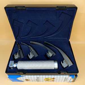 Laryngoscope conventionnel standard Macintosh à 4 lames (0-1-2-3) – Ensemble de poignées et lames réutilisables pour adultes – LAPA-7330712-11-4 - Product Image 6