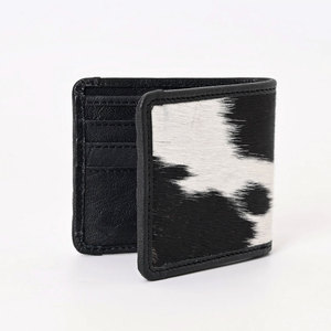 Elegante Cartera de Cuero Vacuno para Hombre, Cartera Delgada Bifold Hecha a Mano, Cuero de Primera Calidad - Product Image 1