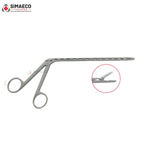 Rongeur chirurgical intervertébral Love-Gruenwald-IVD - 3x10mm - 18cm - Droit et angulaire - Instrument chirurgical de colonne vertébrale en acier inoxydable - Product Image 1