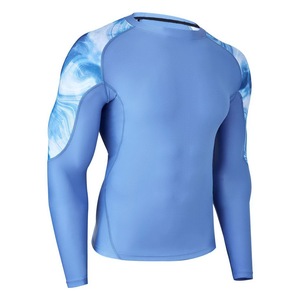 Maillots de compression MMA Anime Rash Guard BJJ personnalisés GAF OEM/ODM avec votre logo, taille américaine, pour hommes. - Product Image 5