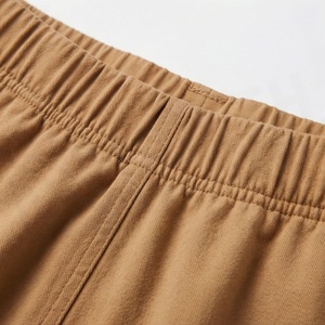 Jupe courte élastique à taille élastique pour femmes, couleur unie, décontractée, en coton et fibre de bambou, confortable, à porter toute l'année - Product Image 4