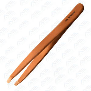 Vendeur de sourcils de marque privée Outil de maquillage Pointe inclinée pour les poils du visage Équipements de beauté Instruments de soins de beauté Outil à sourcils - Product Image 2