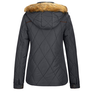 Veste d'hiver pour homme, rembourrée en polyester de haute qualité, coupe-vent, respirante, épaisse, chaude, avec capuche en fourrure - Product Image 2