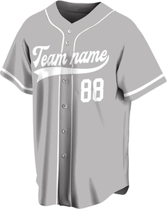 <b>Baseball</b> Uniforms Cheap Price Low MOQ High Quality 100% Polyester Anti-Bacterial Breathable Moisture-Wicking All Seasons Sports - Product Image 3