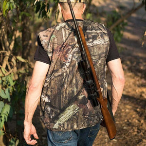 2026 New Arrival Pakistan-Made Lightweight Breathable Men's Summer Season Use Solid Pattern Sleeveless Hunting Vests - Product Image 6