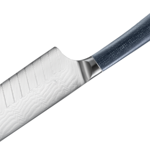 6.5 Inch Nakiri Chef <b>Knife</b> Stainless Steel Sharp Blade Brown Wood Handle Kitchen Vegetable Chopping <b>Slicing</b> Dicing <b>Knife</b> - Product Image 5