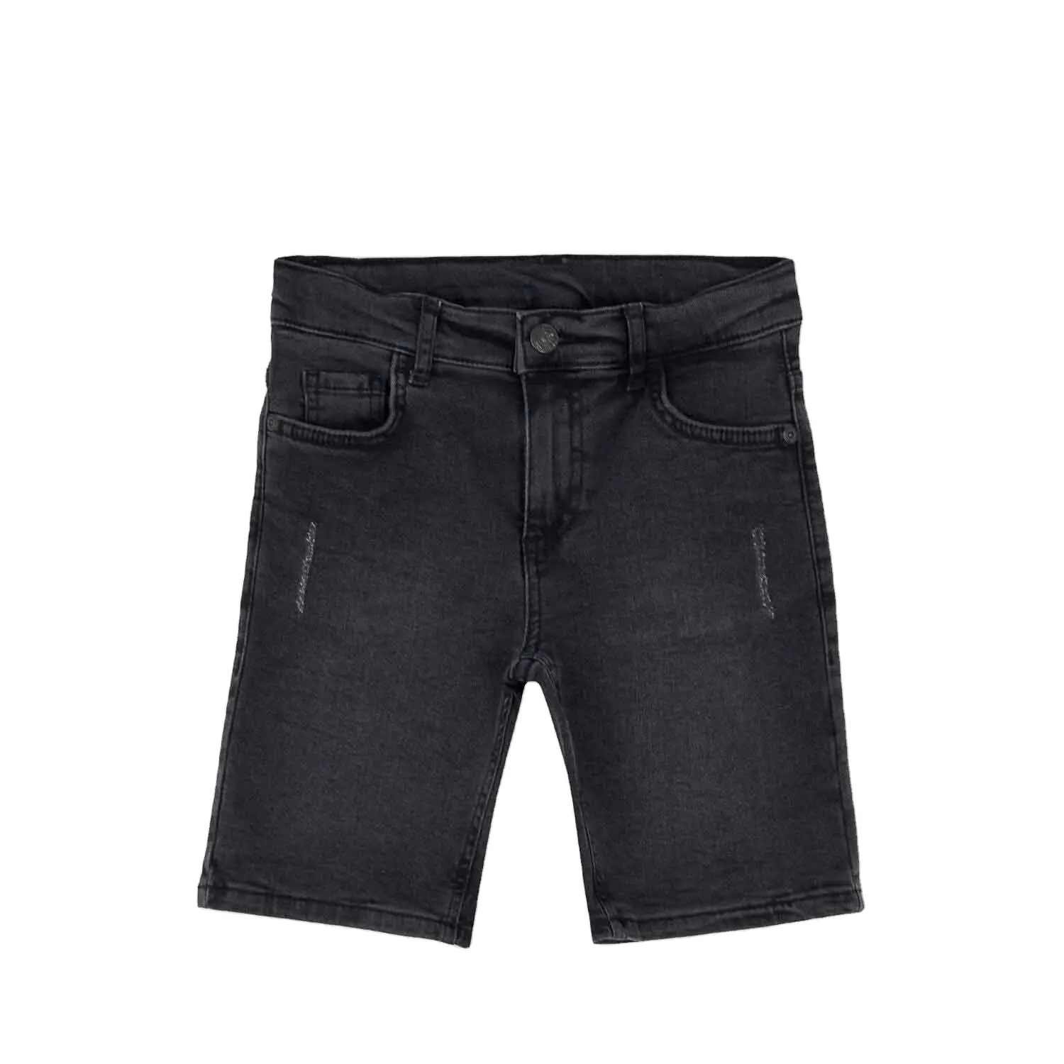 Детские высококачественные джинсовые шорты из ткани премиум-класса с индивидуальным принтом, уличная одежда для мальчиков