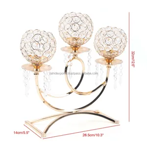 Candelabro de Lujo Hecho a Mano, Forma Redonda, Modelo ZE-3183V, para Decoración Navideña del Hogar, por Zahid Exports en India - Product Image 6