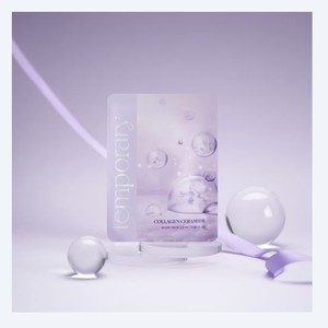 มาส์กหน้าคอลลาเจนเซราไมด์ชั่วคราว ผลิตภัณฑ์ดูแลผิวหน้าแบบเกาหลีแท้ K-Beauty บรรจุ 10 ชิ้น ผลิตในเกาหลี - Product Image 2