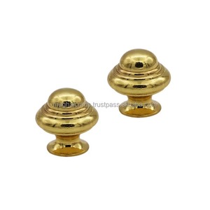 Poignées de tiroir rondes en métal vintage de bonne qualité pour armoires de cuisine, placards et dressings, disponibles au meilleur prix - Product Image 5