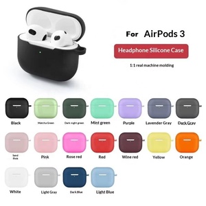 Nueva Funda Protectora de Silicona para Auriculares <span class=keywords><strong>Airpods</strong></span> 3, Cubierta Protectora Delgada - Product Image 2