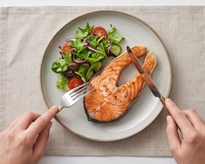 Ensemble de couverts minimalistes avec poignées dorées et têtes en acier inoxydable poli miroir, compatibles lave-vaisselle, pour mariage et repas. - Product Image 2