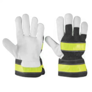 Guantes de Seguridad de Piel de Cabra de Primera Calidad, Transpirables, con Malla, Protección Industrial para Trabajadores - Product Image 5