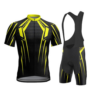 Ensembles de cyclisme unisexes personnalisés en gros, super légers, 100 % polyester, respirants, séchage rapide, de haute qualité, pour le cyclisme sur route - Product Image 1