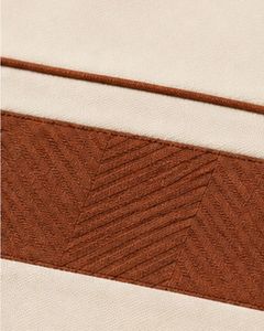 Polo Personalizado para Hombre en Beige y Marrón, Manga Corta, Casual, para Golf, Transpirable, Verano, Diseño Color Block, Premium - Product Image 5