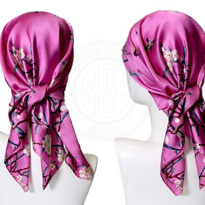 Silk Scarf Modern Pattern Fabric For Office Casual Travel And Daily Lifestyle Wear Wholsale Rate Silk Scarf - Product Image 5