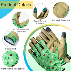 Guantes de Jardinería Premium, Precio de Fábrica OEM/ODM, Guantes de Trabajo Ligeros y Duraderos, Directo de Fábrica - Product Image 2