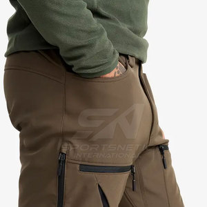Vêtements de randonnée pour aventures en plein air avec pantalon softshell en tissu extensible flexible pour une utilisation confortable Pantalon softshell - Product Image 4
