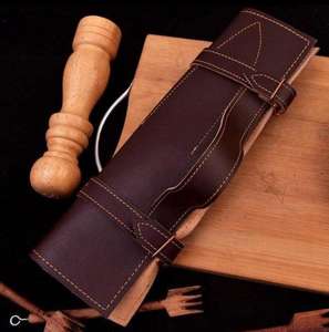 Juego de Cuchillos de Chef de Acero de Damasco de 5 Piezas, Forjados a Mano por Steel Craft International, con Mangos de Madera, Hojas Afiladas, Ambidiestros - Product Image 5