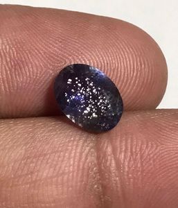 Iolite pierre de soleil taille ovale, iolite pierre de soleil naturelle pour la fabrication de bijoux. - Product Image 3