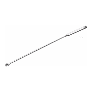 Espátula-cuchara micro Bochem de acero inoxidable no magnético de 150-200 mm, raspador de laboratorio - Product Image 3