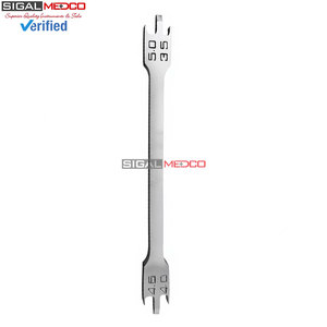 Medidor de Altura para Posicionamiento de Brackets, 6 Pulgadas, Instrumento Dental de Ortodoncia, Acero Inoxidable de Grado Alemán, Precisión en el Colocación de Brackets - Product Image 5